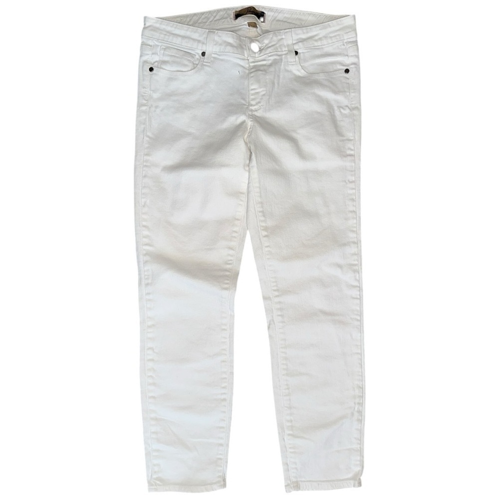 Paige Denim Women’s Size 28 White Roxie Capri Jeans - Picture 2 of 10